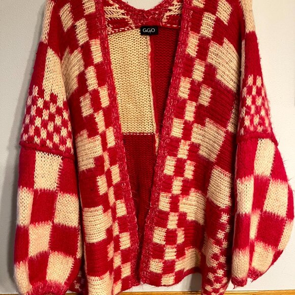 Gigio Sweaters - GiGiO USA Women's Cardigan Sweater Size Small Pink